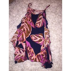 Mossimo floral tank